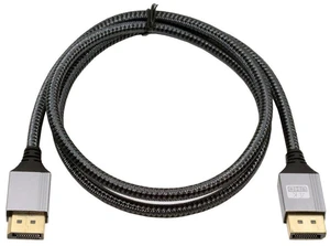 AJMRTC 2M DisplayPort DP to DP Cable, 4K 60Hz UHD Ultra HD Silver Braided Sleeve Cord, Audio Video Cable for Desktop PC, Laptop, Monitor, Graphics Card AJMRTC 2M DisplayPort DP to DP Cable, 4K 60Hz UHD Ultra HD Silver Braided Sleeve Cord, Audio Video Cable for Desktop PC, Laptop, Monitor, Graphics Card