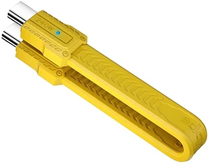 AJMRTC Yellow Flat Slim FPC USB5.0 Cable with Lanyard Strap Chain, 80Gbps Bandwidth, 240W PD Charging,16K@30Hz,8K/5K@60Hz Video Cord, Backward Compatible with USB4.0, Thunderbolt3/4/5 for Docking, SSD AJMRTC Yellow Flat Slim FPC USB5.0 Cable with Lanyard Strap Chain, 80Gbps Bandwidth, 240W PD Charging,16K@30Hz,8K/5K@60Hz Video Cord, Backward Compatible with USB4.0, Thunderbolt3/4/5 for Docking, SSD