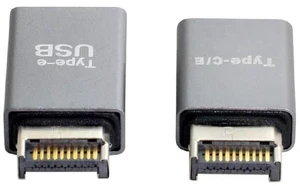 AJMRTC 2Pcs USB3.1 Front Panel Header Male Type-E to Type-A & USB-C Type-C Adapter,Internal Motherboard Extension Connector for Desktop PC Chassis Front Panel Port Upgrade AJMRTC 2Pcs USB3.1 Front Panel Header Male Type-E to Type-A & USB-C Type-C Adapter,Internal Motherboard Extension Connector for Desktop PC Chassis Front Panel Port Upgrade