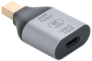 AJMRTC USB-C Female Source to Mini DisplayPort Sink Adapter, 4K@60Hz 1080p Video Output, Type C Female to Mini DP Converter for Laptop, Tablet, Phone HDTV Monitor, Not for Mini-DP Host to Type-C AJMRTC USB-C Female Source to Mini DisplayPort Sink Adapter, 4K@60Hz 1080p Video Output, Type C Female to Mini DP Converter for Laptop, Tablet, Phone HDTV Monitor, Not for Mini-DP Host to Type-C