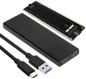 AJMRTC 6+12Pin Mac SSD to USB3.0 Type-C 5Gbps External Enclosure Adapter, Portable Hard Disk Case for 2010 2011 MacBook Air Pro A1369 A1370 SSD, USB-C Storage Dock for Data Backup & Disk Recovery AJMRTC 6+12Pin Mac SSD to USB3.0 Type-C 5Gbps External Enclosure Adapter, Portable Hard Disk Case for 2010 2011 MacBook Air Pro A1369 A1370 SSD, USB-C Storage Dock for Data Backup & Disk Recovery