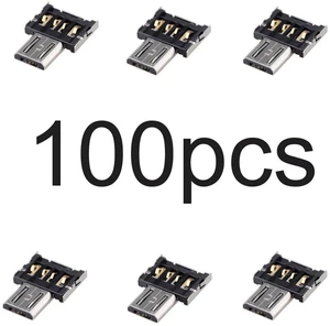 AJMRTC 100Pcs Mini USB 3.0 Micro SD SDXC TF Card Reader with Micro USB 5Pin OTG Adapter, Portable Dual Slot Memory Card Reader, OTG Supported for Cell Phone, Tablet, Laptop, Desktop PC Photo & Data AJMRTC 100Pcs Mini USB 3.0 Micro SD SDXC TF Card Reader with Micro USB 5Pin OTG Adapter, Portable Dual Slot Memory Card Reader, OTG Supported for Cell Phone, Tablet, Laptop, Desktop PC Photo & Data