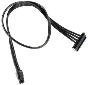 AJMRTC JMT Mini 4 Pin to SATA Power Cable, 4Pin to 1/2 SATA SSD Power Cord 40cm, PC PSU Adapter Cable for Lenovo M410 M415 M425 B415 M610 M710 M4200R Motherboard SATA Hard Drive Power Supply AJMRTC JMT Mini 4 Pin to SATA Power Cable, 4Pin to 1/2 SATA SSD Power Cord 40cm, PC PSU Adapter Cable for Lenovo M410 M415 M425 B415 M610 M710 M4200R Motherboard SATA Hard Drive Power Supply