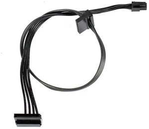 AJMRTC Mini 4 Pin to SATA SSD Power Cable 45cm Type2, 4P to 1/2 SATA PSU Expansion Cord for Lenovo M410 M415 M425 B415 M610 M710 M4200R Motherboard, Desktop Internal Storage Upgrade Wire AJMRTC Mini 4 Pin to SATA SSD Power Cable 45cm Type2, 4P to 1/2 SATA PSU Expansion Cord for Lenovo M410 M415 M425 B415 M610 M710 M4200R Motherboard, Desktop Internal Storage Upgrade Wire
