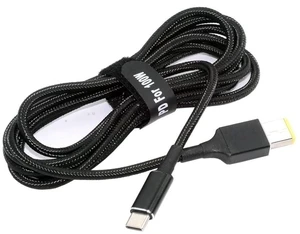 AJMRTC 5.91FT USB C to DC ThinkPad 11x4.5MM Laptop Power Cable, Nylon Braided PD 100W Fast Charging Cord, Backward Compatible with PD 65W, for ThinkPad Laptops with 11*4.5mm Round DC Barrel Jack AJMRTC 5.91FT USB C to DC ThinkPad 11x4.5MM Laptop Power Cable, Nylon Braided PD 100W Fast Charging Cord, Backward Compatible with PD 65W, for ThinkPad Laptops with 11*4.5mm Round DC Barrel Jack