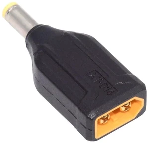 AJMRTC XT60 to DC Adapter, DC 5.5x2.5mm Male to XT60 Male Bidirectional Charging Connector, XT60 Model Plug Adapter for RC Aircraft, RC Car Model Charging and Power Supply AJMRTC XT60 to DC Adapter, DC 5.5x2.5mm Male to XT60 Male Bidirectional Charging Connector, XT60 Model Plug Adapter for RC Aircraft, RC Car Model Charging and Power Supply