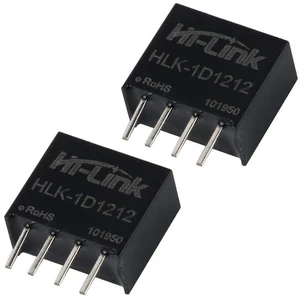 AJMRTC HLK-1D1212 DC-DC Isolation Switching Power Supply Module, 12V to 12V 1W 84mA Isolated Power Converter, Mini SIP Single Output Power Module for Intelligent Household Switch PCB Circuit Projects AJMRTC HLK-1D1212 DC-DC Isolation Switching Power Supply Module, 12V to 12V 1W 84mA Isolated Power Converter, Mini SIP Single Output Power Module for Intelligent Household Switch PCB Circuit Projects