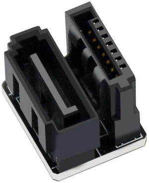 AJMRTC Mainboard SATA Adapter 6Gbps, 7Pin SATA Female to Male 180 Degree Angled Connector, Single SATA Port Interface Converter for Desktop PC Motherboard SATA Hard Drive SSD Internal Storage Connecti AJMRTC Mainboard SATA Adapter 6Gbps, 7Pin SATA Female to Male 180 Degree Angled Connector, Single SATA Port Interface Converter for Desktop PC Motherboard SATA Hard Drive SSD Internal Storage Connecti