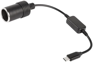 AJMRTC 1FT USB C Male to 12V Cigarette Lighter Socket Power Cable, 8W USB-C to Car Cigarette Lighter Female Adapter Cord, Portable 1 Foot Power Cable for Dash Cam, 12V Low Power Car Accessories AJMRTC 1FT USB C Male to 12V Cigarette Lighter Socket Power Cable, 8W USB-C to Car Cigarette Lighter Female Adapter Cord, Portable 1 Foot Power Cable for Dash Cam, 12V Low Power Car Accessories