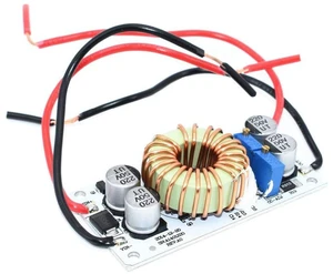 AJMRTC 250W DC-DC Adjustable Step Up Power Supply Module, 10-40V Input to 10-50V Output 6A Boost Converter, High Efficiency Step-Up Voltage Regulator Board for Solar Battery Charging, DIY Power Projec AJMRTC 250W DC-DC Adjustable Step Up Power Supply Module, 10-40V Input to 10-50V Output 6A Boost Converter, High Efficiency Step-Up Voltage Regulator Board for Solar Battery Charging, DIY Power Projec
