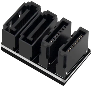 AJMRTC Mainboard SATA Adapter 6Gbps 7Pin SATA Female to Male 90° /180° Angled Connector, Single or Dual SATA Interface Converter for Desktop Hard Drive, SSD, Dual SATA 180Degree Version Available AJMRTC Mainboard SATA Adapter 6Gbps 7Pin SATA Female to Male 90° /180° Angled Connector, Single or Dual SATA Interface Converter for Desktop Hard Drive, SSD, Dual SATA 180Degree Version Available