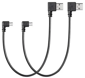 AJMRTC 9 Inch USB 2.0 Mini USB Cable, Left Angle Mini USB Male to Right Angle USB Type A Male Cord, Dual Angled Short Cable for Digital Camera, GPS, MP3 Player AJMRTC 9 Inch USB 2.0 Mini USB Cable, Left Angle Mini USB Male to Right Angle USB Type A Male Cord, Dual Angled Short Cable for Digital Camera, GPS, MP3 Player