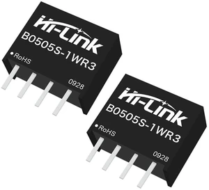 AJMRTC B0505S-1WR3 DC-DC Isolated Power Module, 1W 42mA 1500VDC Isolation, Sustainable Short-Circuit Protection, 2Pcs DC-DC Converter for Industrial Control, PCB Circuits, Electronic Instrument Power AJMRTC B0505S-1WR3 DC-DC Isolated Power Module, 1W 42mA 1500VDC Isolation, Sustainable Short-Circuit Protection, 2Pcs DC-DC Converter for Industrial Control, PCB Circuits, Electronic Instrument Power