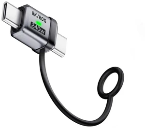 AJMRTC USB C Adapter, USB Type C Male to Male Straight Coupler Connector, Supports 80Gbps Data Transfer, PD 240W Fast Charging & 8K@60Hz Video for USB4, Thunderbolt 4/3, Laptop, Docking Station, Exter AJMRTC USB C Adapter, USB Type C Male to Male Straight Coupler Connector, Supports 80Gbps Data Transfer, PD 240W Fast Charging & 8K@60Hz Video for USB4, Thunderbolt 4/3, Laptop, Docking Station, Exter