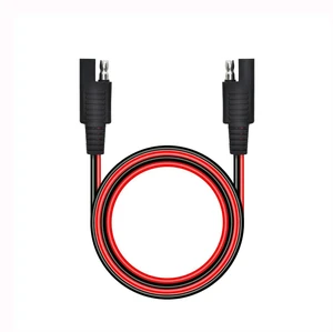 AJMRTC 3ft 14AWG SAE to SAE 2 Pin Quick Disconnect Power Extension Cable, Heavy Duty SAE 2Pin Male Female DC Power Cord for Automotive Motorcycle ATV UTV RV Solar Panel Battery Charger AJMRTC 3ft 14AWG SAE to SAE 2 Pin Quick Disconnect Power Extension Cable, Heavy Duty SAE 2Pin Male Female DC Power Cord for Automotive Motorcycle ATV UTV RV Solar Panel Battery Charger