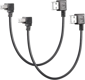 AJMRTC 1ft Left Angle USB A to B Cable, 90 Degree Left Angled USB 2.0 Type A Male to Type B Male Cord, High Speed Data Transfer Cable for Printer, Scanner, MIDI Controller, Digital Piano, Desktop AJMRTC 1ft Left Angle USB A to B Cable, 90 Degree Left Angled USB 2.0 Type A Male to Type B Male Cord, High Speed Data Transfer Cable for Printer, Scanner, MIDI Controller, Digital Piano, Desktop
