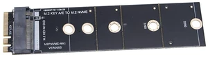 AJMRTC M.2 Key A/E to NVMe M.2 SSD Expansion Adapter Card, WiFi A/E Key Interface to M2 NVMe SSD Converter, Use M.2 A&E Key Slot for NVMe SSD Storage Expansion on Desktop & Laptop Motherboard AJMRTC M.2 Key A/E to NVMe M.2 SSD Expansion Adapter Card, WiFi A/E Key Interface to M2 NVMe SSD Converter, Use M.2 A&E Key Slot for NVMe SSD Storage Expansion on Desktop & Laptop Motherboard