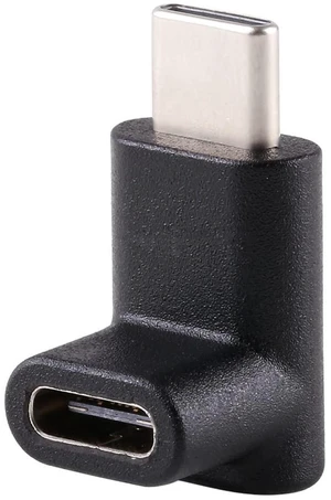 AJMRTC USB 3.1 Type-C Male to Female 90 Degree Up Down Angled Extension Adapter, USB C Pass Through Connector for Laptop, Tablet, Mobile Phone, Cable Strain Relief AJMRTC USB 3.1 Type-C Male to Female 90 Degree Up Down Angled Extension Adapter, USB C Pass Through Connector for Laptop, Tablet, Mobile Phone, Cable Strain Relief