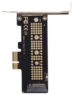 AJMRTC Low Profile PCI-E 3.0 x4 to M.2 NGFF M-Key SSD Adapter Card, NVMe & AHCI PCI Express Expansion Card, Supports 2230 2242 2260 2280 M.2 SSD for SFF Small Form Factor Desktop PC AJMRTC Low Profile PCI-E 3.0 x4 to M.2 NGFF M-Key SSD Adapter Card, NVMe & AHCI PCI Express Expansion Card, Supports 2230 2242 2260 2280 M.2 SSD for SFF Small Form Factor Desktop PC