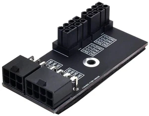AJMRTC CY Dual ATX 8Pin Female to 6+8Pin Male 180 Degree Angled GPU Power Adapter, Angled Graphics Card Power Connector Converter, Space-Saving 180° Bend Design for Desktop PC GPU Installation AJMRTC CY Dual ATX 8Pin Female to 6+8Pin Male 180 Degree Angled GPU Power Adapter, Angled Graphics Card Power Connector Converter, Space-Saving 180° Bend Design for Desktop PC GPU Installation