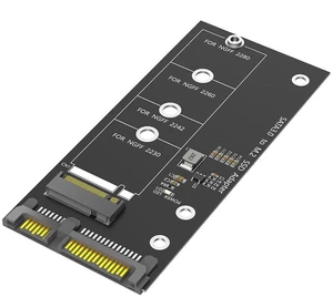 AJMRTC M.2 NGFF B/B+M Key to 2.5 Inch SATA III Adapter, 6Gbps SATA Converter Card, Supports M.2 SATA SSD 2230 2242 2260 2280, for Desktop Laptop 2.5" SATA Drive Bay Storage Upgrade AJMRTC M.2 NGFF B/B+M Key to 2.5 Inch SATA III Adapter, 6Gbps SATA Converter Card, Supports M.2 SATA SSD 2230 2242 2260 2280, for Desktop Laptop 2.5" SATA Drive Bay Storage Upgrade