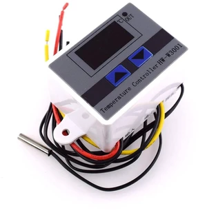 AJMRTC XH-W3001 DC 12V 10A Digital LED Temperature Controller Thermostat, -50 to 110 Heating Cooling Temp Switch with NTC Waterproof Probe for Incubator, Aquarium, Greenhouse, Refrigerator DIY Proje AJMRTC XH-W3001 DC 12V 10A Digital LED Temperature Controller Thermostat, -50 to 110 Heating Cooling Temp Switch with NTC Waterproof Probe for Incubator, Aquarium, Greenhouse, Refrigerator DIY Proje