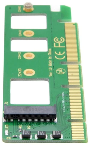 AJMRTC NGFF M-Key NVMe AHCI SSD to PCIe 3.0 X4 Adapter Card, PCIe X16 Physical Slot Converter, Compatible with XP941, SM951, PM951, A110, m6e, 960 EVO M.2 SSD, Desktop Storage Expansion Riser AJMRTC NGFF M-Key NVMe AHCI SSD to PCIe 3.0 X4 Adapter Card, PCIe X16 Physical Slot Converter, Compatible with XP941, SM951, PM951, A110, m6e, 960 EVO M.2 SSD, Desktop Storage Expansion Riser