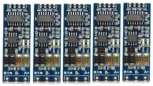 AJMRTC 5Pcs TTL to RS485 Serial Converter Module, Hardware Auto Flow Control UART Level Mutual Conversion Adapter, Half Duplex RS485 to TTL UART Board for Arduino, PLC, Industrial Sensor Modbus Commun AJMRTC 5Pcs TTL to RS485 Serial Converter Module, Hardware Auto Flow Control UART Level Mutual Conversion Adapter, Half Duplex RS485 to TTL UART Board for Arduino, PLC, Industrial Sensor Modbus Commun