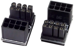 AJMRTC ATX 8Pin Female to 8Pin Male 180 Degree Angled Power Adapter, GPU Power Connector Converter, Space Saving Angled Extension for Desktop Graphics Card, PCIe 8 Pin Video Card Power Supply AJMRTC ATX 8Pin Female to 8Pin Male 180 Degree Angled Power Adapter, GPU Power Connector Converter, Space Saving Angled Extension for Desktop Graphics Card, PCIe 8 Pin Video Card Power Supply