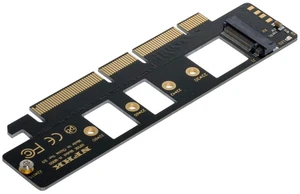 AJMRTC M.2 M-Key NVMe AHCI SSD to PCIe 3.0 Adapter, PCIe x16 Slot Converter, Supports 80mm 110mm M.2 SSD, for Desktop Motherboard Storage Upgrade AJMRTC M.2 M-Key NVMe AHCI SSD to PCIe 3.0 Adapter, PCIe x16 Slot Converter, Supports 80mm 110mm M.2 SSD, for Desktop Motherboard Storage Upgrade