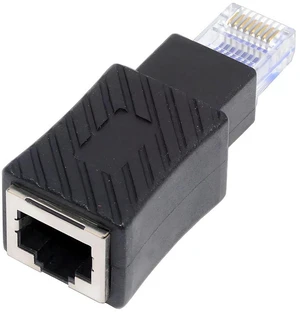 AJMRTC RJ45 Ethernet Male to Female Extension Adapter, Cat5 Cat5e Gold Plated Network Coupler, Gigabit LAN Extender Connector for Router, Switch, PC, Wall Network Port AJMRTC RJ45 Ethernet Male to Female Extension Adapter, Cat5 Cat5e Gold Plated Network Coupler, Gigabit LAN Extender Connector for Router, Switch, PC, Wall Network Port