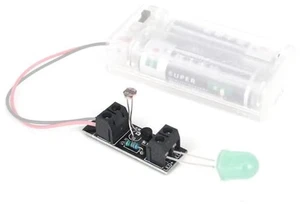AJMRTC 3V Intelligent Light Control Sensor Switch Assembly Kit, Light Sensing PCB Module, Auto On/Off Control for LED Lamp Beads, DC 3V Powered DIY Electronic Soldering Practice Kit AJMRTC 3V Intelligent Light Control Sensor Switch Assembly Kit, Light Sensing PCB Module, Auto On/Off Control for LED Lamp Beads, DC 3V Powered DIY Electronic Soldering Practice Kit