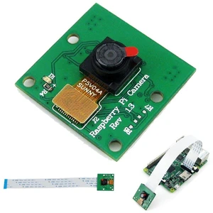AJMRTC OV5647 5MP Camera Module, CSI MIPI Interface HD Video Webcam, Fixed Focus Lens, 2592×1944 Still Image, 1080P@30fps Video, Compatible with Raspberry Pi Model A, B, B+ AJMRTC OV5647 5MP Camera Module, CSI MIPI Interface HD Video Webcam, Fixed Focus Lens, 2592×1944 Still Image, 1080P@30fps Video, Compatible with Raspberry Pi Model A, B, B+