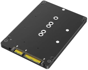 AJMRTC 6Gbps M.2 NGFF B Key & mSATA SSD to 2.5 Inch SATA3 Adapter with Plastic Enclosure, Criss-Cross Version, Supports Full Size mSATA & M.2 SATA SSD AJMRTC 6Gbps M.2 NGFF B Key & mSATA SSD to 2.5 Inch SATA3 Adapter with Plastic Enclosure, Criss-Cross Version, Supports Full Size mSATA & M.2 SATA SSD