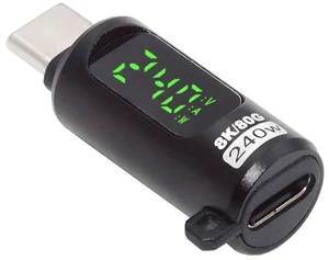 AJMRTC USB C Digital Display Expansion Adapter, PD 240W Charging, 80Gbps Data, 8K@60Hz Video, OTG Function with Digital Switch Button for Laptop, Phone, Tablet AJMRTC USB C Digital Display Expansion Adapter, PD 240W Charging, 80Gbps Data, 8K@60Hz Video, OTG Function with Digital Switch Button for Laptop, Phone, Tablet