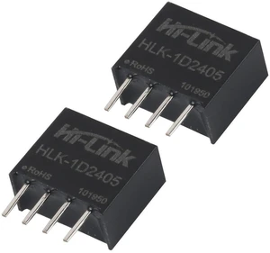 AJMRTC HLK-1D2405 DC-DC Isolated Switching Power Supply Module, 24V to 5V 1W 200mA, 80% Efficiency Voltage Regulator Converter Compatible with B2405S, for SPI Intelligent Household Control Switch AJMRTC HLK-1D2405 DC-DC Isolated Switching Power Supply Module, 24V to 5V 1W 200mA, 80% Efficiency Voltage Regulator Converter Compatible with B2405S, for SPI Intelligent Household Control Switch