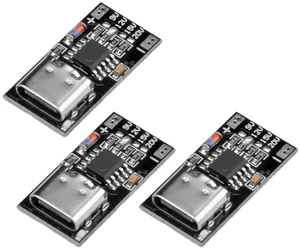 AJMRTC 3Pcs USB-C PD QC AFC Decoy Boost Module, PD3.0 PD2.0 PPS QC4+ Fast Charge Trigger Board, Adjustable Voltage Decoy Module for DIY Power Supply Test AJMRTC 3Pcs USB-C PD QC AFC Decoy Boost Module, PD3.0 PD2.0 PPS QC4+ Fast Charge Trigger Board, Adjustable Voltage Decoy Module for DIY Power Supply Test