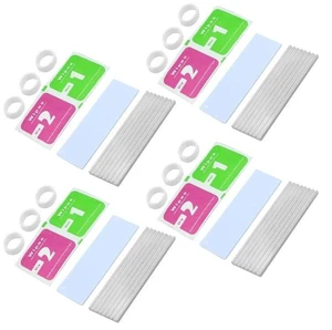 AJMRTC 4Pcs Silver Aluminum M.2 2280 SSD Heatsink Cooler, NGFF NVMe PCIE M2 Solid State Drive Passive Cooling Radiator with Thermal Pad for Desktop Gaming PC Motherboard M.2 SSD Heat Dissipation AJMRTC 4Pcs Silver Aluminum M.2 2280 SSD Heatsink Cooler, NGFF NVMe PCIE M2 Solid State Drive Passive Cooling Radiator with Thermal Pad for Desktop Gaming PC Motherboard M.2 SSD Heat Dissipation