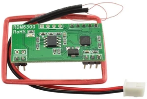 AJMRTC RDM6300 125KHz RFID Reader Module, EM4100 ID Card Read Module, UART TTL Serial Output Non-contact RFID Detection Board Compatible with Arduino, STM32, Raspberry Pi for Access Control Projects AJMRTC RDM6300 125KHz RFID Reader Module, EM4100 ID Card Read Module, UART TTL Serial Output Non-contact RFID Detection Board Compatible with Arduino, STM32, Raspberry Pi for Access Control Projects