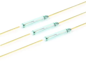 AJMRTC 20Pcs MKA14103 Reed Switch, Normally Open Magnetic Contact Switch, 2x14mm Glass Reed Sensor for Door Window Alarm, Proximity Sensing, DIY Electronic Projects AJMRTC 20Pcs MKA14103 Reed Switch, Normally Open Magnetic Contact Switch, 2x14mm Glass Reed Sensor for Door Window Alarm, Proximity Sensing, DIY Electronic Projects