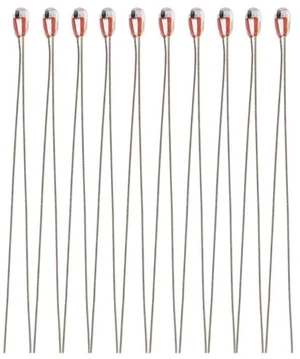 AJMRTC 10Pcs 3D Printer NTC Thermistor, 100K 1% High Accuracy B-Value Temperature Sensor for Hotend Extruder Heating Bed AJMRTC 10Pcs 3D Printer NTC Thermistor, 100K 1% High Accuracy B-Value Temperature Sensor for Hotend Extruder Heating Bed