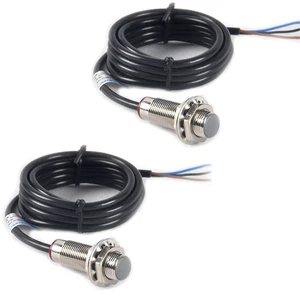 AJMRTC 2Pcs NJK-5002C Hall Effect Proximity Sensor Switch, NPN 3-Wire Normally Open Magnetic Detection Sensor for Motor Speed Counting, Automatic Control AJMRTC 2Pcs NJK-5002C Hall Effect Proximity Sensor Switch, NPN 3-Wire Normally Open Magnetic Detection Sensor for Motor Speed Counting, Automatic Control