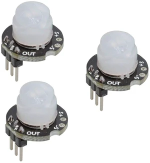 AJMRTC 3Pcs MINI SR602 PIR Motion Sensor Module, Pyroelectric Infrared Human Body Detection Switch Module, Adjustable Delay Time for Arduino Smart Light Home Automation AJMRTC 3Pcs MINI SR602 PIR Motion Sensor Module, Pyroelectric Infrared Human Body Detection Switch Module, Adjustable Delay Time for Arduino Smart Light Home Automation