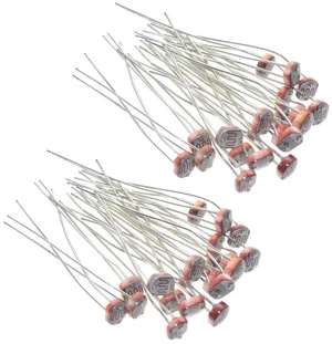 AJMRTC 70Pcs LDR Photoresistor Assortment Kit, 7 Values GL5506,GL5516,GL5528,GL5537,GL5539,GL5549,MG45 Light Dependent Resistor for Brightness Detecting, Arduino Electronic DIY Project AJMRTC 70Pcs LDR Photoresistor Assortment Kit, 7 Values GL5506,GL5516,GL5528,GL5537,GL5539,GL5549,MG45 Light Dependent Resistor for Brightness Detecting, Arduino Electronic DIY Project