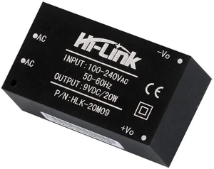 AJMRTC HLK-20M09 AC-DC Isolated Switching Power Supply Module, 85-265V AC to 9V DC 20W Step-Down Converter Module for Smart Home Equipment, Electronic DIY, 1 PCS AJMRTC HLK-20M09 AC-DC Isolated Switching Power Supply Module, 85-265V AC to 9V DC 20W Step-Down Converter Module for Smart Home Equipment, Electronic DIY, 1 PCS