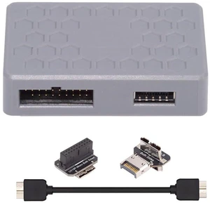AJMRTC Micro B to USB3.0 19Pin / USB3.1 Type-E Front Panel Header Hub Adapter, Internal USB Port Multiplier Converter for Desktop Motherboard Front Panel Expansion AJMRTC Micro B to USB3.0 19Pin / USB3.1 Type-E Front Panel Header Hub Adapter, Internal USB Port Multiplier Converter for Desktop Motherboard Front Panel Expansion