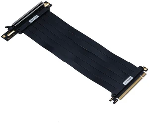 AJMRTC PCIe 3.0 X16 Vertical GPU Riser Cable, 90 Degree Angled 20cm Flexible Extender Cord, EMI Shielded High Speed PCI Express 3.0 Extension Cable for Vertical Graphics Card Mount, Compatible with MS AJMRTC PCIe 3.0 X16 Vertical GPU Riser Cable, 90 Degree Angled 20cm Flexible Extender Cord, EMI Shielded High Speed PCI Express 3.0 Extension Cable for Vertical Graphics Card Mount, Compatible with MS