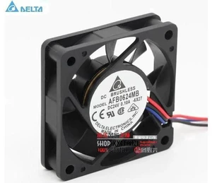 AJMRTC Replacement Cooling Fan for Delta AFB0624MB, DC 24V 0.10A, 6015 60x60x15mm 6cm Brushless Fan for Server, Inverter, Frequency Converter AJMRTC Replacement Cooling Fan for Delta AFB0624MB, DC 24V 0.10A, 6015 60x60x15mm 6cm Brushless Fan for Server, Inverter, Frequency Converter