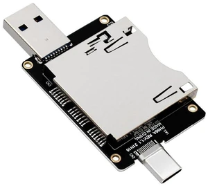 AJMRTC USB3.1 Gen2 10Gbps CFexpress Type B Card Reader Adapter, CFexpress B Memory Card Reader With USB-A + USB-C Dual Plug for Camera Photo Video Data Transfer Laptop Desktop AJMRTC USB3.1 Gen2 10Gbps CFexpress Type B Card Reader Adapter, CFexpress B Memory Card Reader With USB-A + USB-C Dual Plug for Camera Photo Video Data Transfer Laptop Desktop