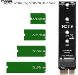 AJMRTC Mini M.2 NVMe NGFF to PCIe 3.0 X1 Adapter Card, M Key High Speed PCI Express X1 Expansion Converter, Supports 2242 2260 2280 NVMe AHCI SSD for Desktop PC Storage Upgrade AJMRTC Mini M.2 NVMe NGFF to PCIe 3.0 X1 Adapter Card, M Key High Speed PCI Express X1 Expansion Converter, Supports 2242 2260 2280 NVMe AHCI SSD for Desktop PC Storage Upgrade